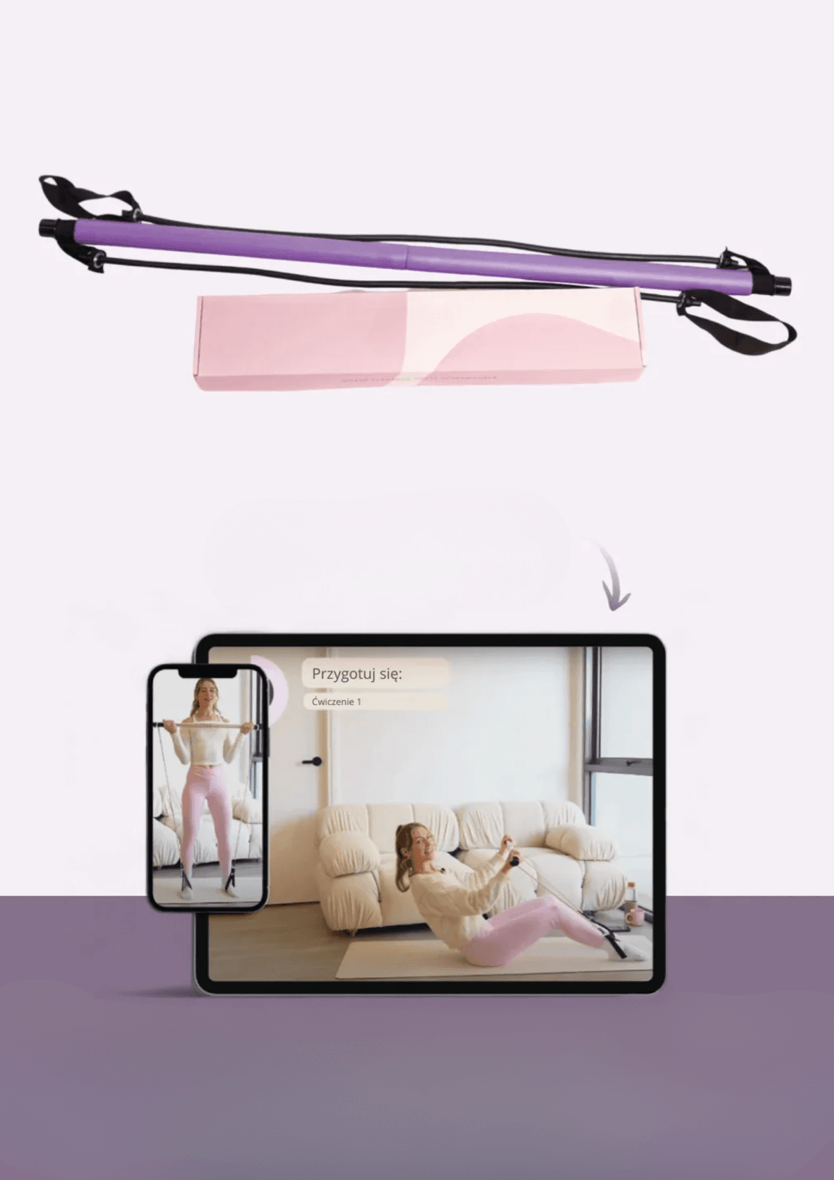 Drążek do pilatesu - Centrum Ulgi