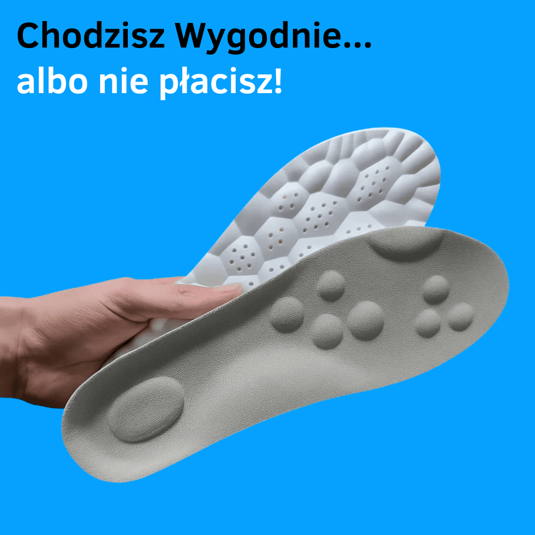 CHMURKOWKŁADKA - Wkładka do butów z technologią Cloud 4D 2.0