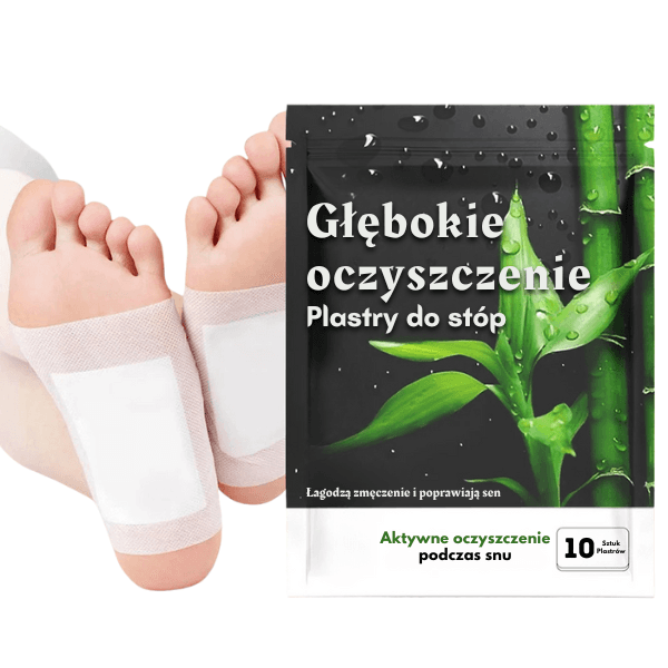 Plastry detoksykacyjne do stóp - Centrum Ulgi